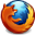 Логотип pigfoot&#39;s Firefox build