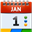Логотип Qbix Calendar