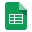 Логотип Google Drive - Sheets