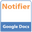 Логотип Google Docs Notifier