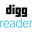Логотип Digg Reader