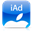 Логотип iAd