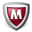 Логотип McAfee AntiVirus Plus