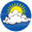 Логотип Mobile Weather (M!Weather)