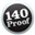 Логотип 140 Proof